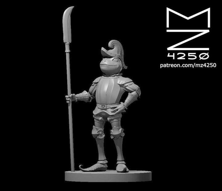 Bullywug Knight Miniature - Mini Megastore
