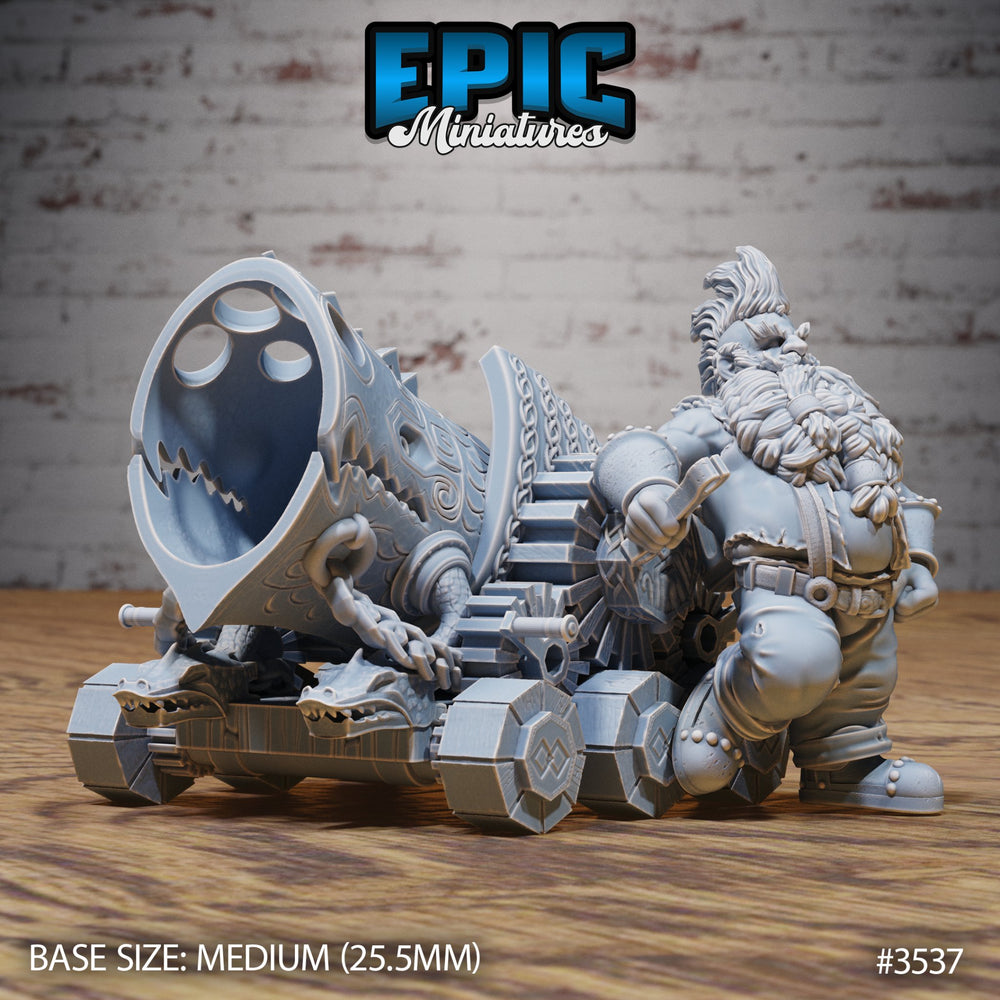 Cannon Dwarf Miniature - Mini Megastore