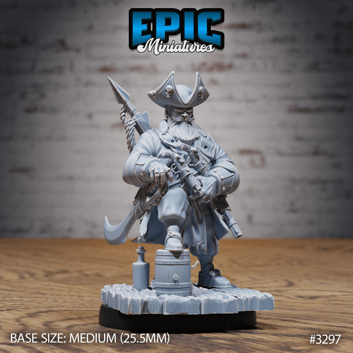 Captain Hornigold Miniature - Mini Megastore