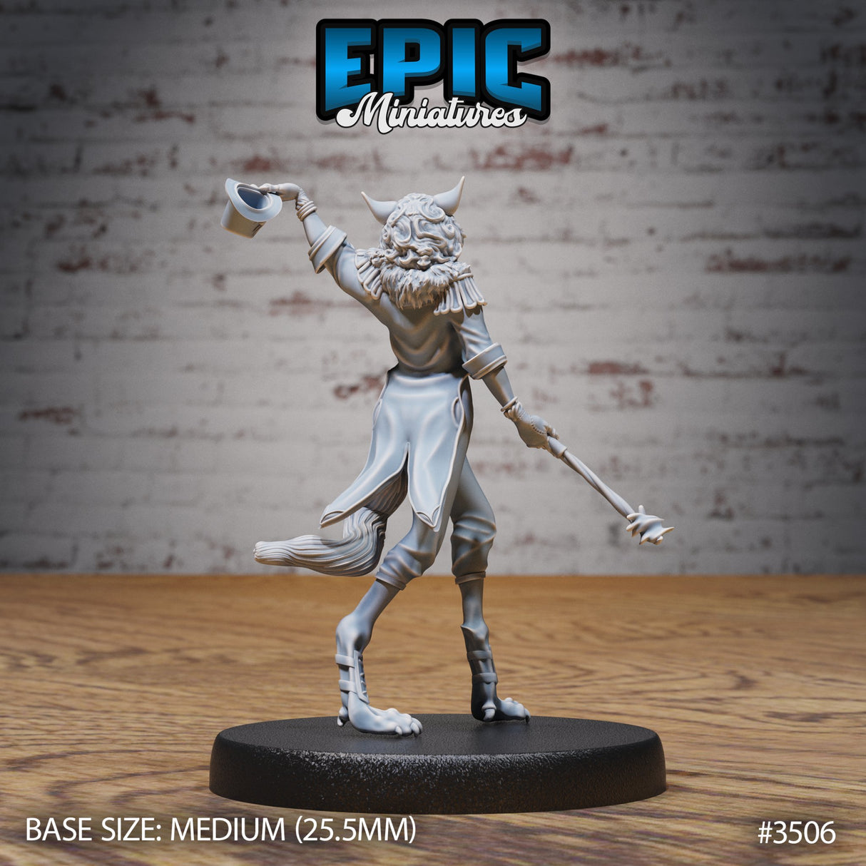 Cat Folk / Tabaxi Magician Miniature - Mini Megastore