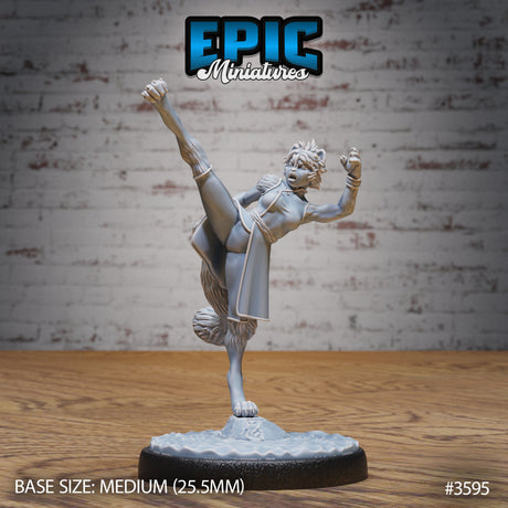 Cat Girl Monk Miniature - Mini Megastore