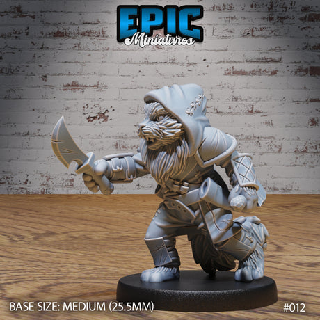 Cat Tribe Warrior Miniatures - Mini Megastore