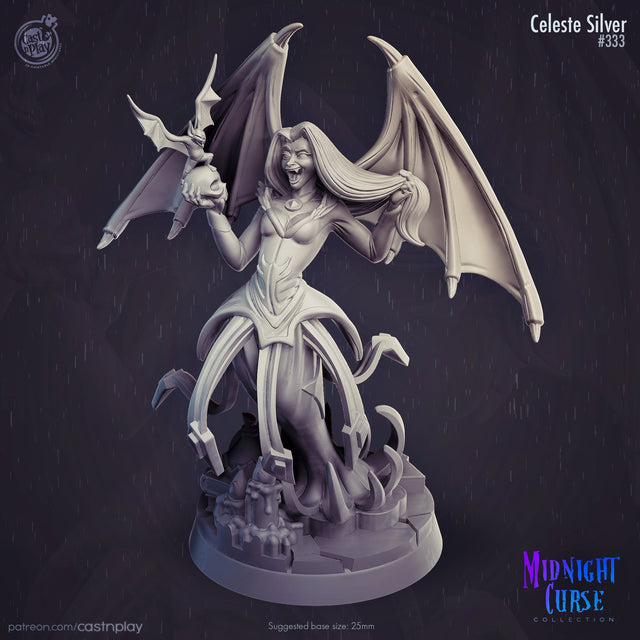 Celeste Silver - Vampire Noble Miniature - Mini Megastore