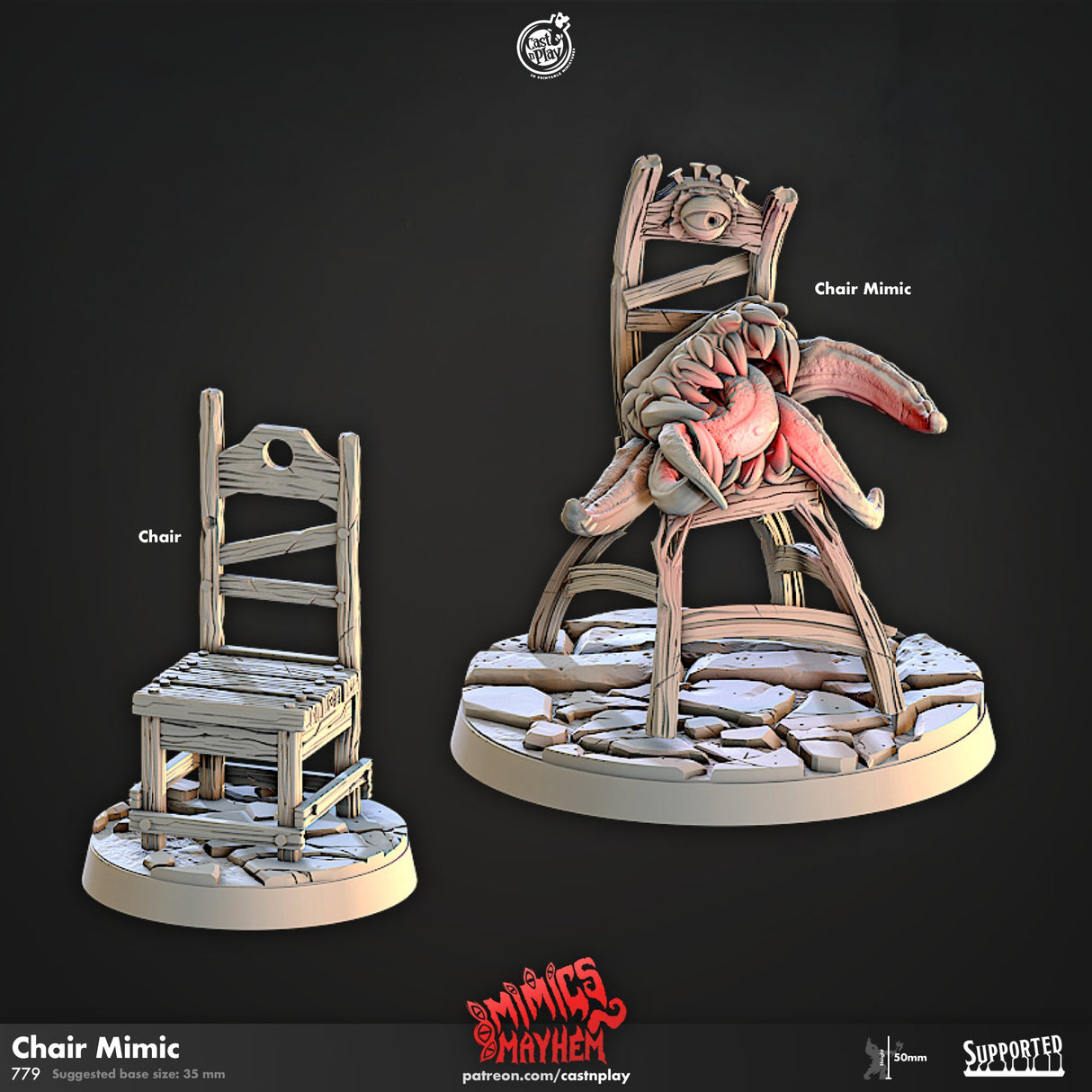 Chair Mimic Miniature - Mini Megastore