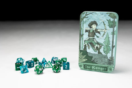 Character Class Dice Set in Tin - The Ranger - Mini Megastore