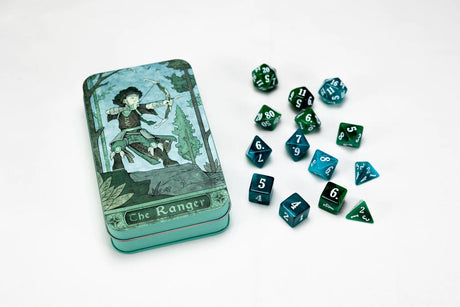 Character Class Dice Set in Tin - The Ranger - Mini Megastore