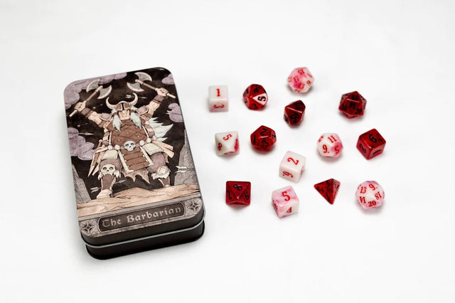 Character Class Dice & Tin: The Barbarian - Mini Megastore