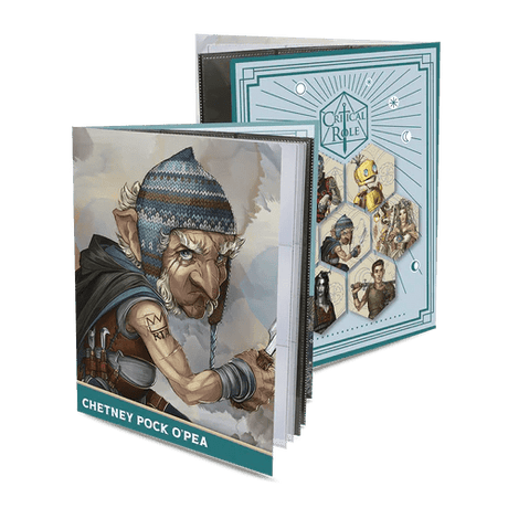 Chetney Pock O'Pea RPG Folio with Stickers: Critical Role - Mini Megastore