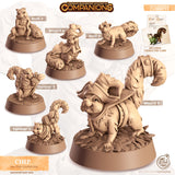 Chip the Chipmunk Compainon Miniatures - Mini Megastore