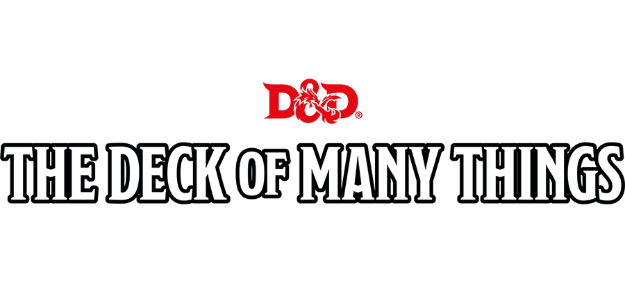 [Clearance - damaged packaging - classic cover] Dungeons & Dragons - The Deck of Many Things - Mini Megastore
