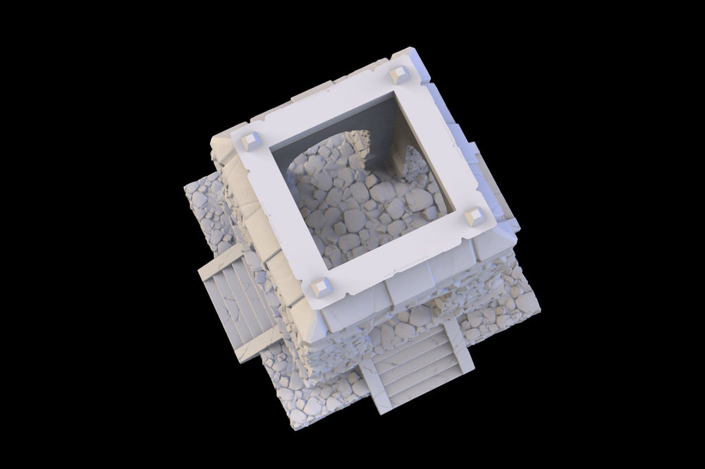 Clock Tower - 3D printed Multifloor house - Mini Megastore