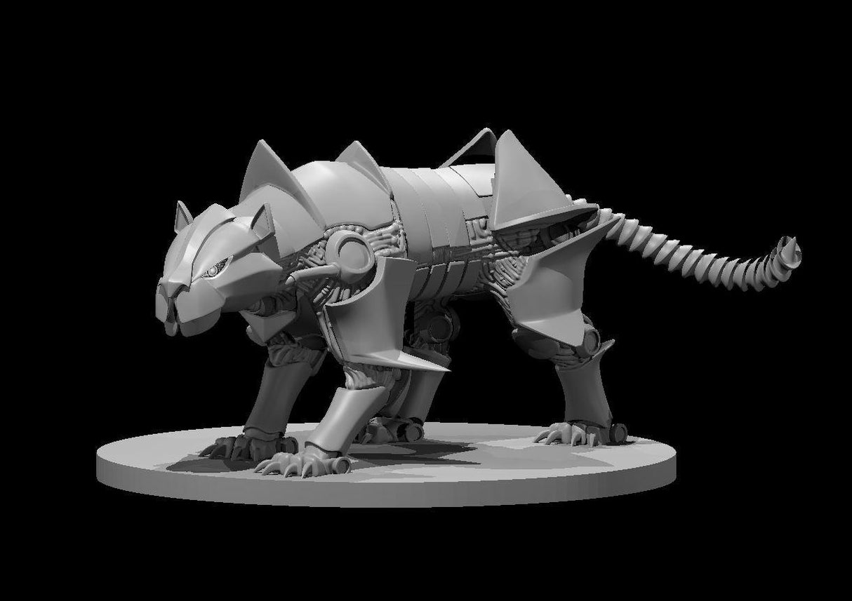 Clockwork Tiger Miniature - Mini Megastore