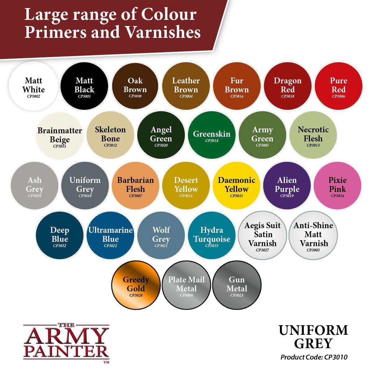 COLOUR PRIMER: UNIFORM GREY - Mini Megastore