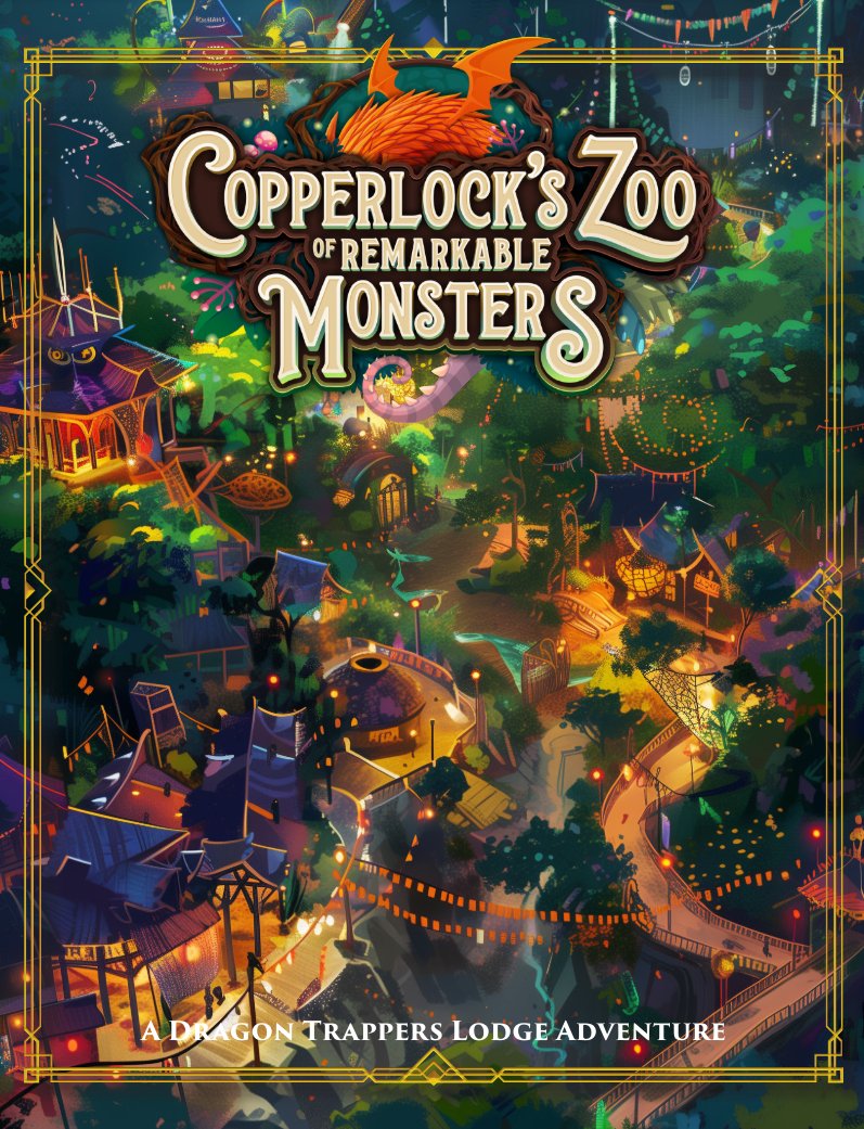 Copperlock’s Zoo of Remarkable Monsters - Free Digital Download 5E Adventure - Mini Megastore