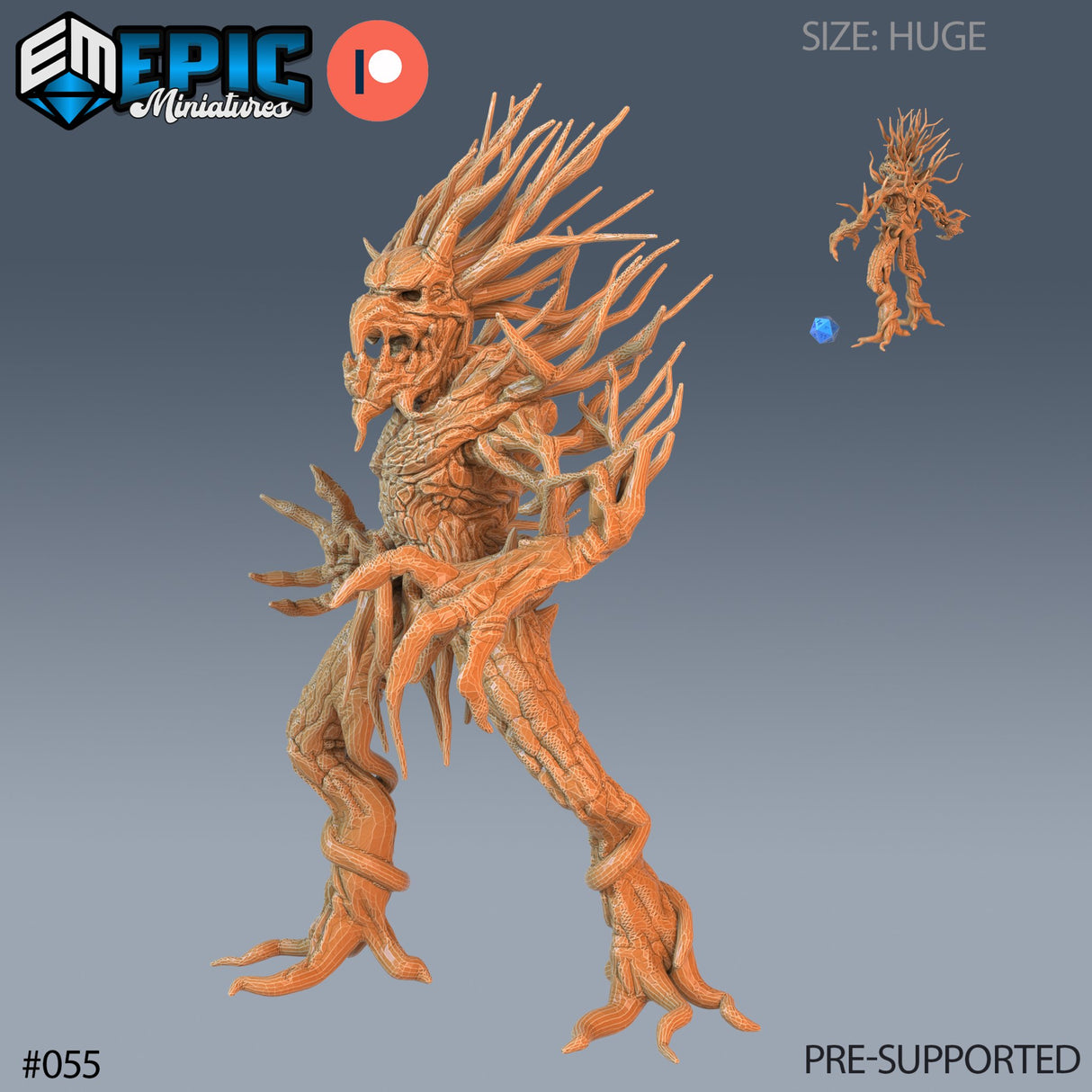 Corrupted Treant Miniature - Mini Megastore