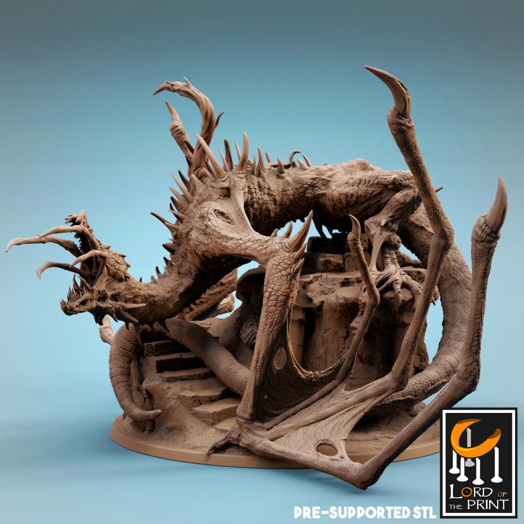 Corrupted Wyvern Miniature - Mini Megastore