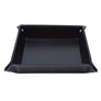 Creative Foldable Dice Tray PU Leather Trinket Folding Tray Collapsible Phone Key Wallet Coin Desktop Storage Sundries Box - Mini Megastore