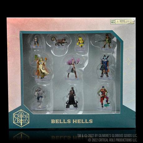 Critical Role: Bells Hells Cast Prepainted Miniatures - Mini Megastore