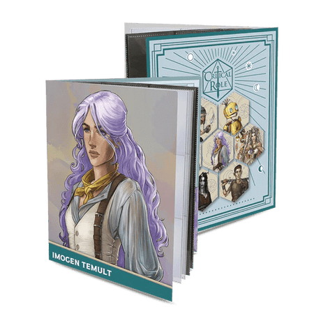 Critical Role Bells Hells Imogen Temult RPG Folio with Stickers - Mini Megastore