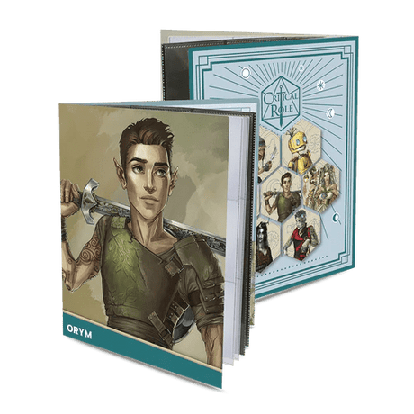 Critical Role Bells Hells Orym of the Air Ashari RPG Folio with Stickers - Mini Megastore