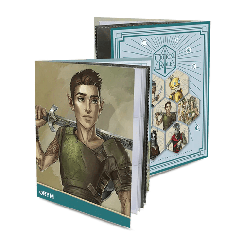 Critical Role Bells Hells Orym of the Air Ashari RPG Folio with Stickers - Mini Megastore