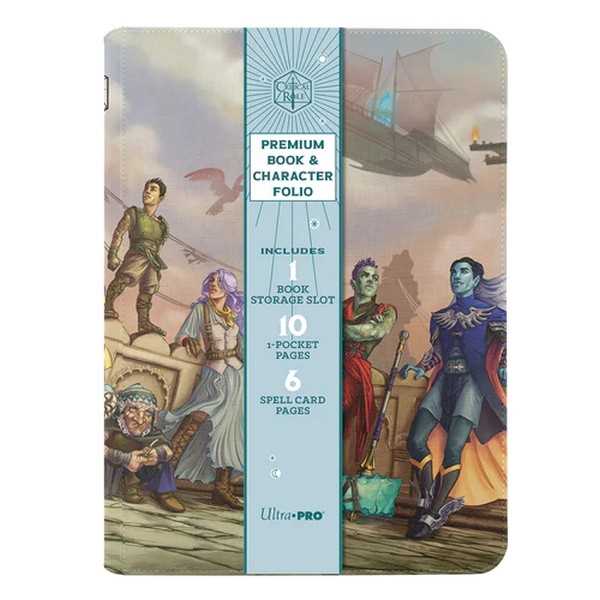 Critical Role: Bells Hells Team Lineup Printed Leatherette Book Folio - Mini Megastore