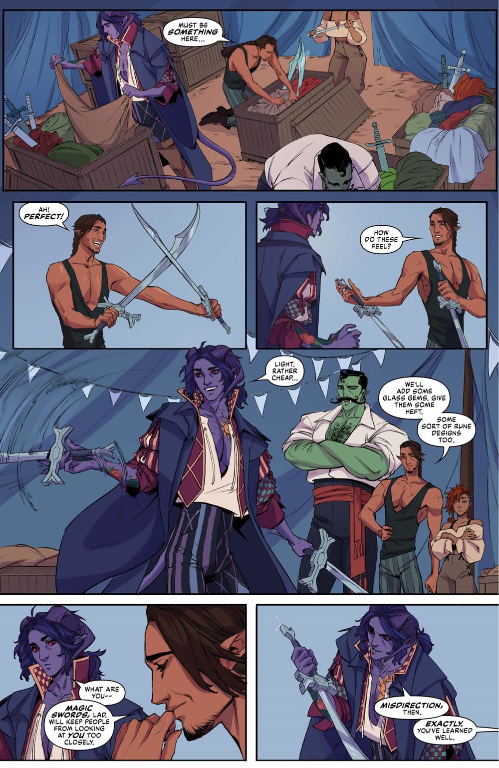 Critical Role: The Mighty Nein Origins -- Mollymauk Tealeaf - Mini Megastore