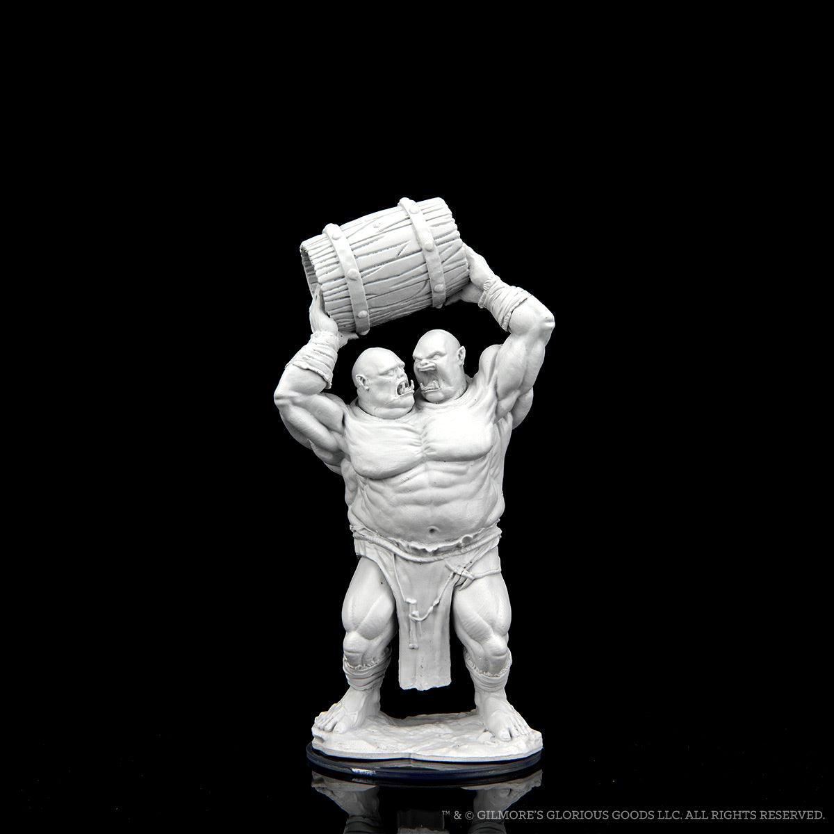 Critical Role Unpainted Miniatures: Ettin Miniature - Mini Megastore