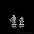 Critical Role Unpainted Miniatures: Male Human Sorcerer Merchant & Tiger Demon / Raksasha - Mini Megastore