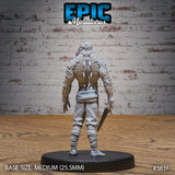 Crocodile Folk Warrior Miniature - Mini Megastore