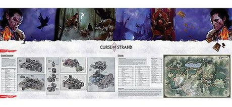 Curse of Strahd DM Screen - Mini Megastore