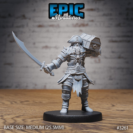 Cursed Captain Miniature - Mini Megastore