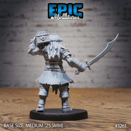 Cursed Captain Miniature - Mini Megastore