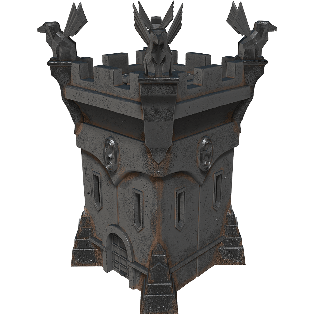 Daern's Instant Fortress Table-Sized Replica: D&D Icons of the Realms - Mini Megastore