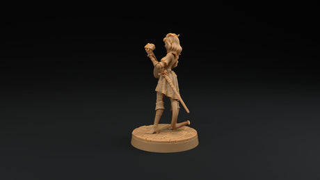 Daphnedora Blakeson - Female Tiefling Bard Miniature - Mini Megastore