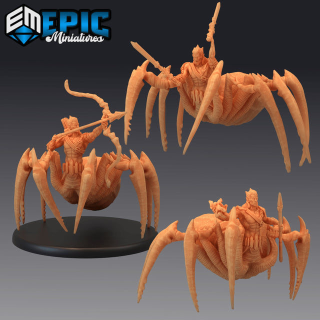 Dark Elf Spider Miniature - Mini Megastore