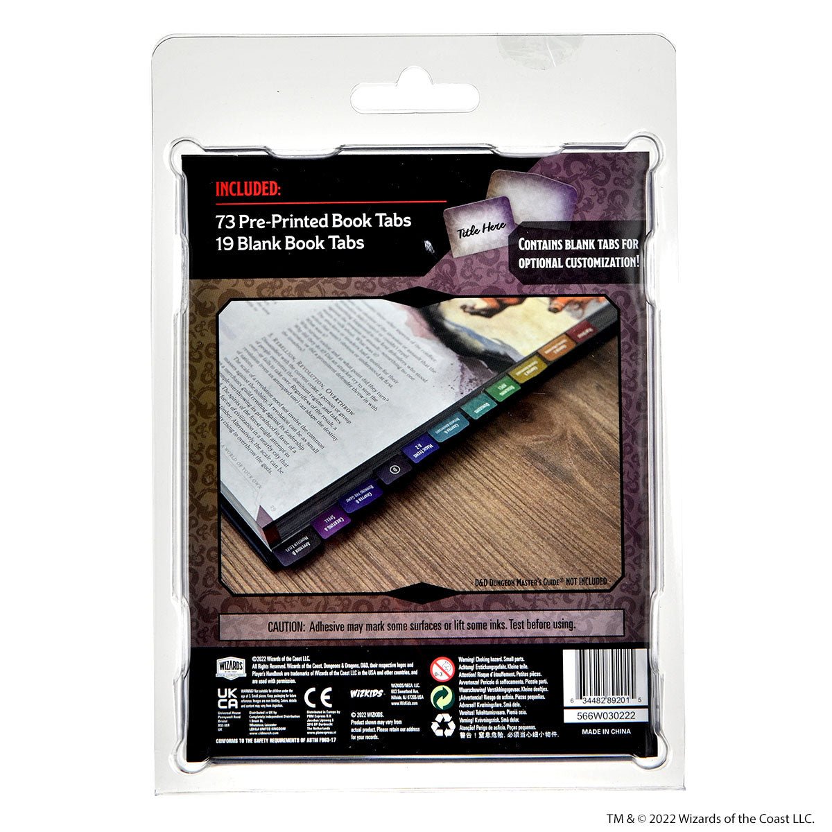 D&D Book Tabs: Dungeon Master's Guide - Mini Megastore