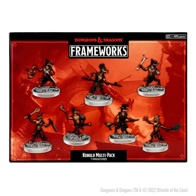 D&D Frameworks : Kobold Modular Miniatures - Mini Megastore