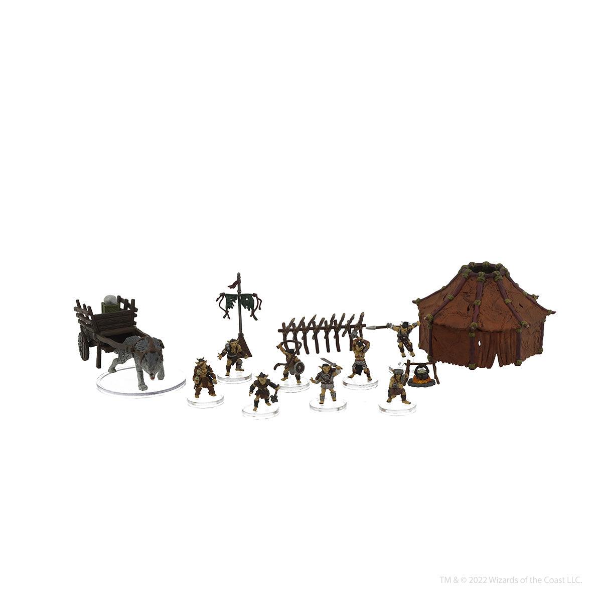 D&D Icons of the Realms: Adventure in a Box - Goblin Camp - Mini Megastore