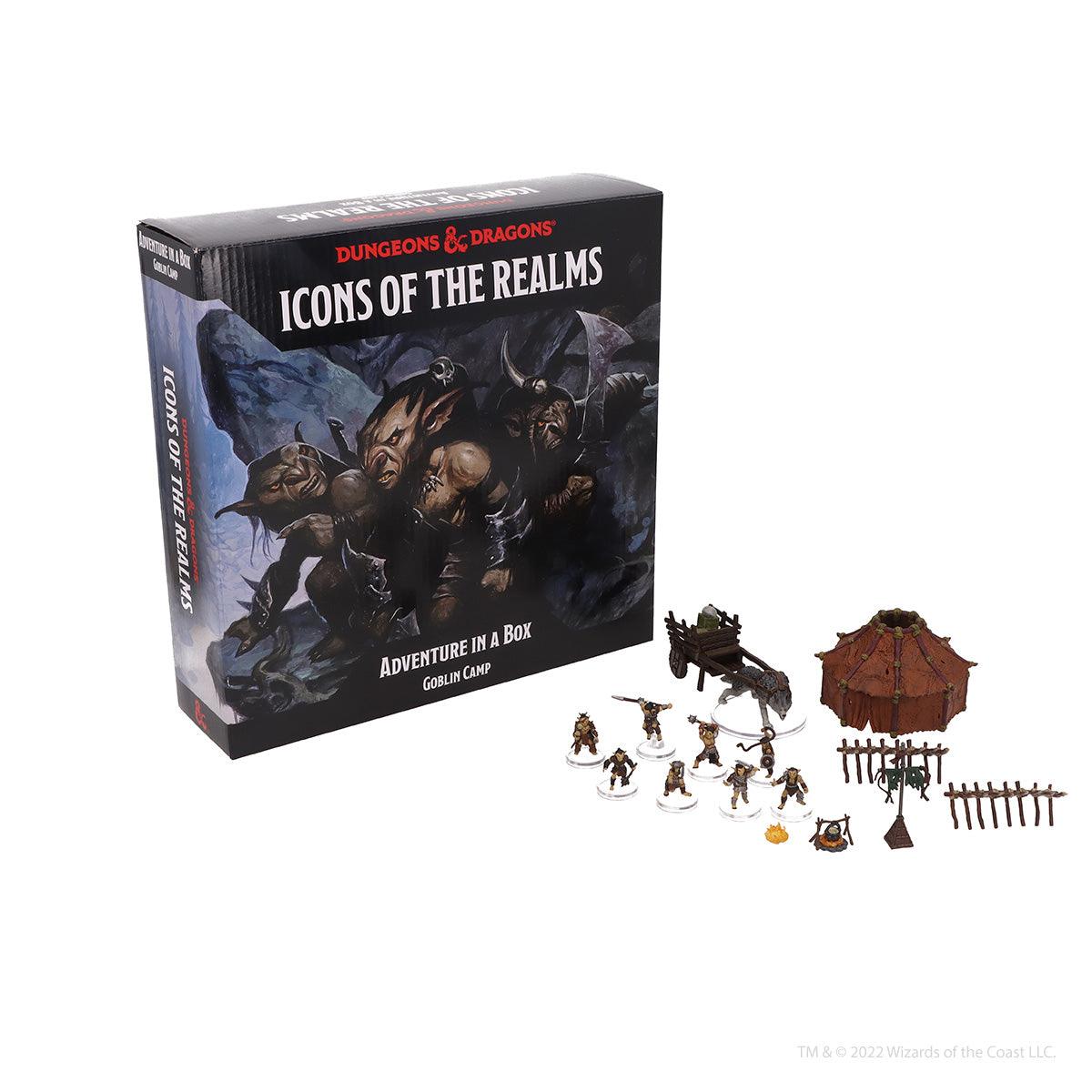 D&D Icons of the Realms: Adventure in a Box - Goblin Camp - Mini Megastore