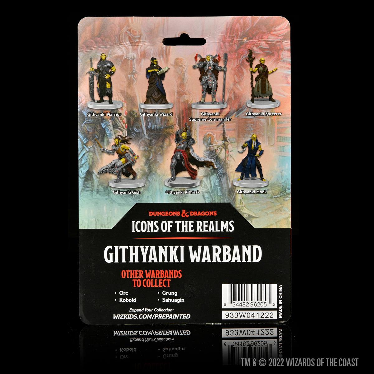 D&D Icons of the Realms pre-painted Miniatures Githyanki Warband - Mini Megastore