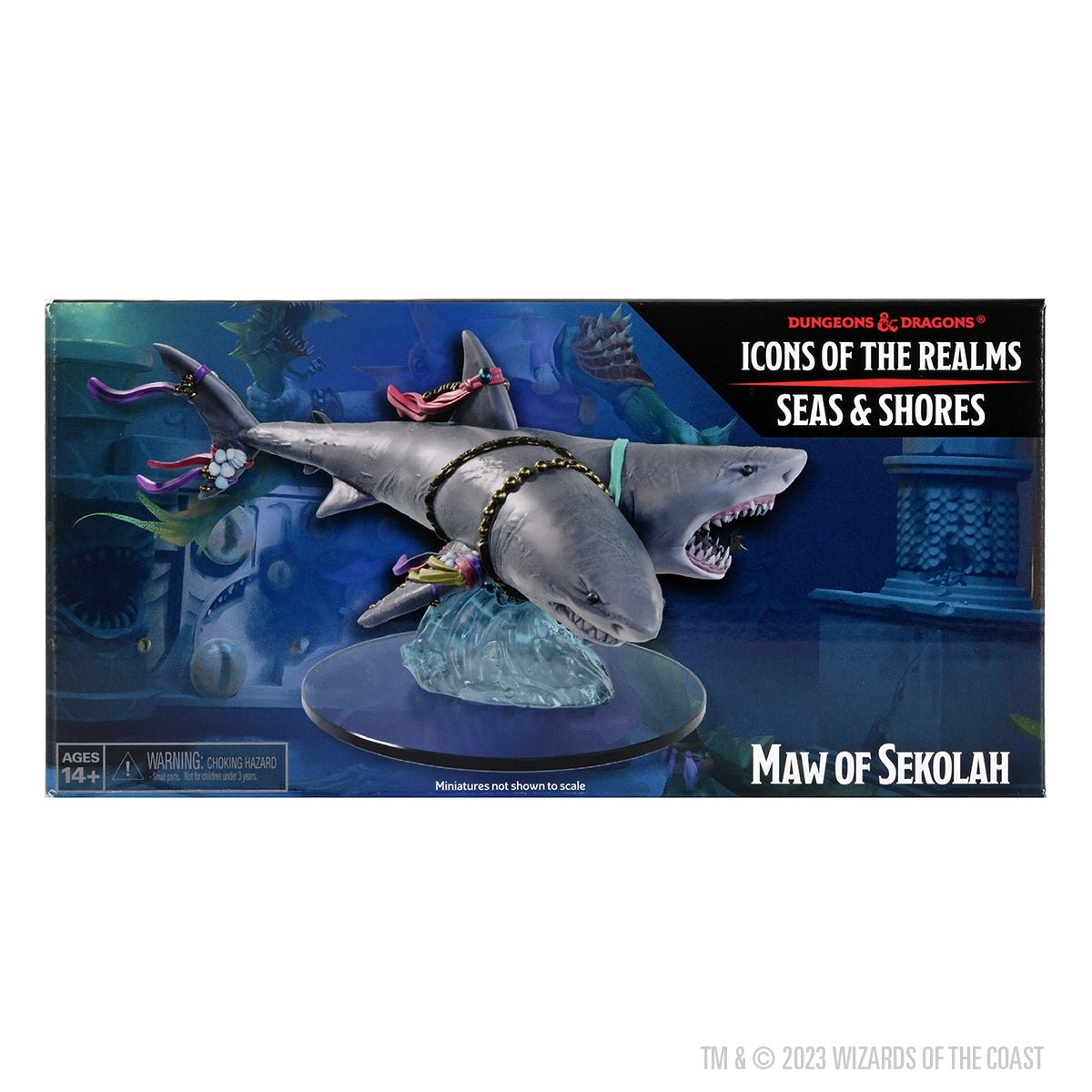 D&D Icons of the Realms: Seas & Shores - Maw of Sekolah Boxed Miniature - Mini Megastore