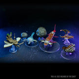 D&D Icons of the Realms Spelljammer Adventures in Space pre-painted Miniatures Ship Scale - Asteroid Encounters - Mini Megastore