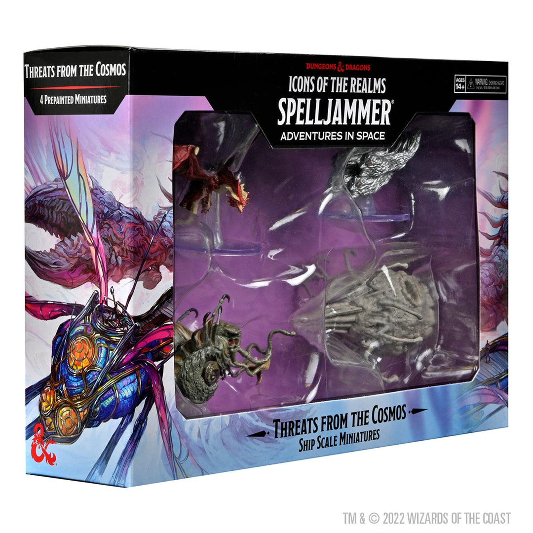 D&D Icons of the Realms Spelljammer Adventures in Space pre-painted Miniatures Ship Scale - Threats from the Cosmos - Mini Megastore