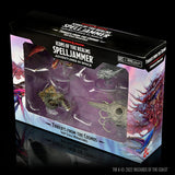 D&D Icons of the Realms Spelljammer Adventures in Space pre-painted Miniatures Ship Scale - Threats from the Cosmos - Mini Megastore