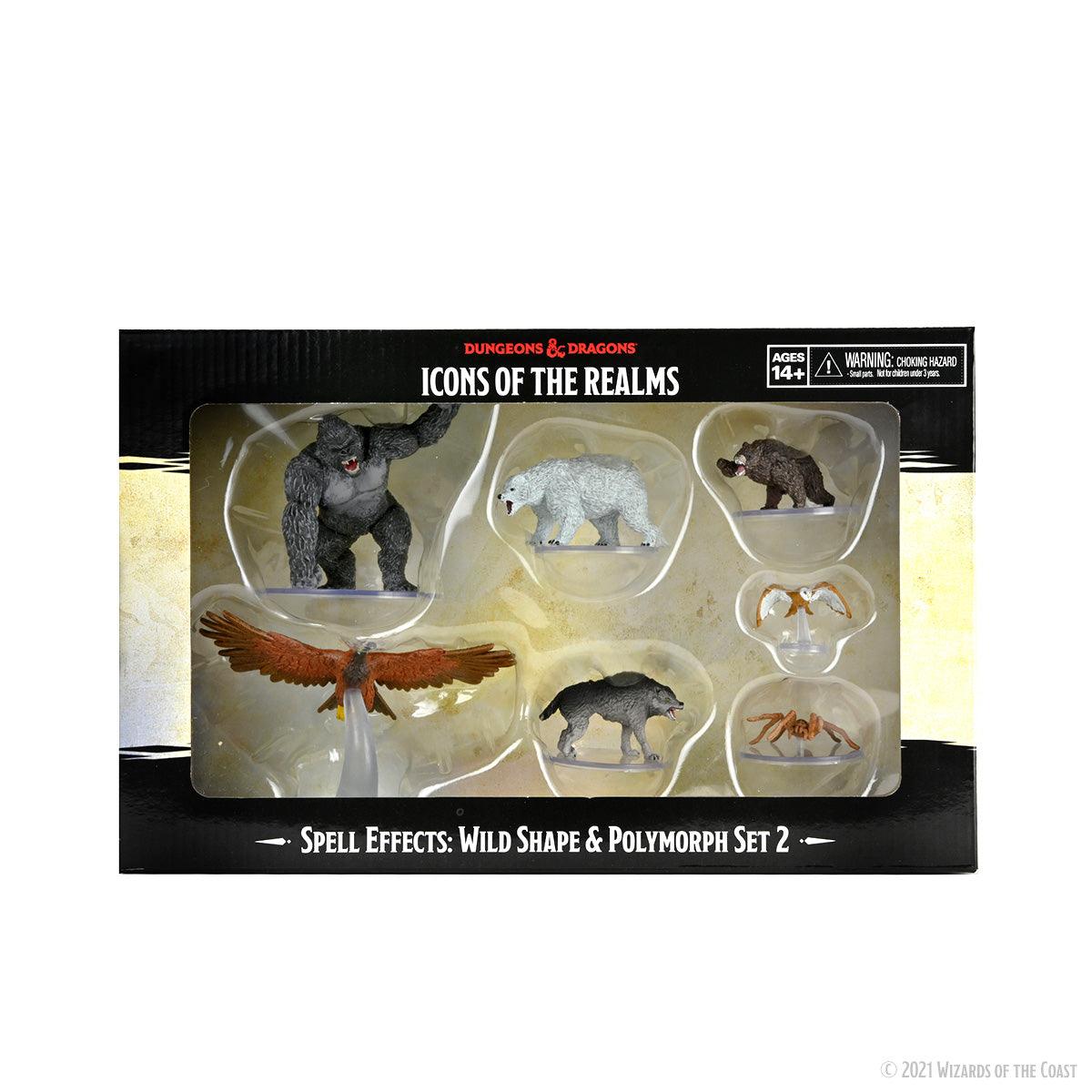 D&D Icons of the Realms: Wild Shape & Polymorph Set 2 - Mini Megastore