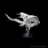 D&D Nolzur's Marvelous Miniatures: Adult Silver Dragon Miniature - Mini Megastore