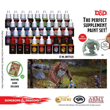 D&D: Nolzur's Marvelous Pigments - Monsters Paint Set - Mini Megastore