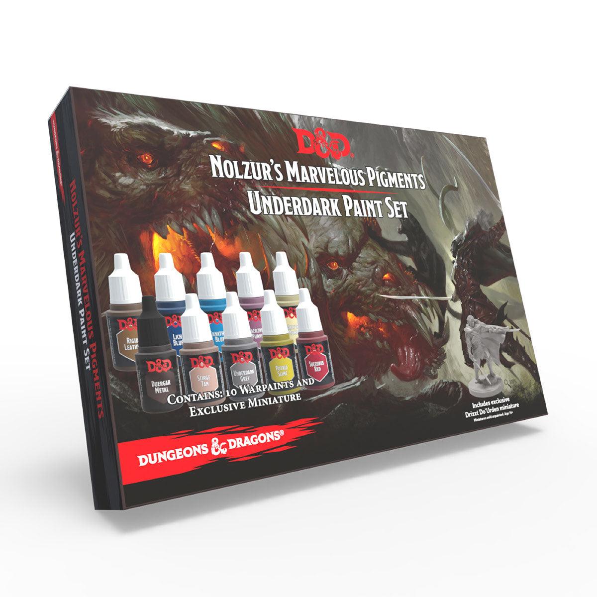 D&D: Nolzur's Marvelous Pigments Underdark Paint Set - Mini Megastore