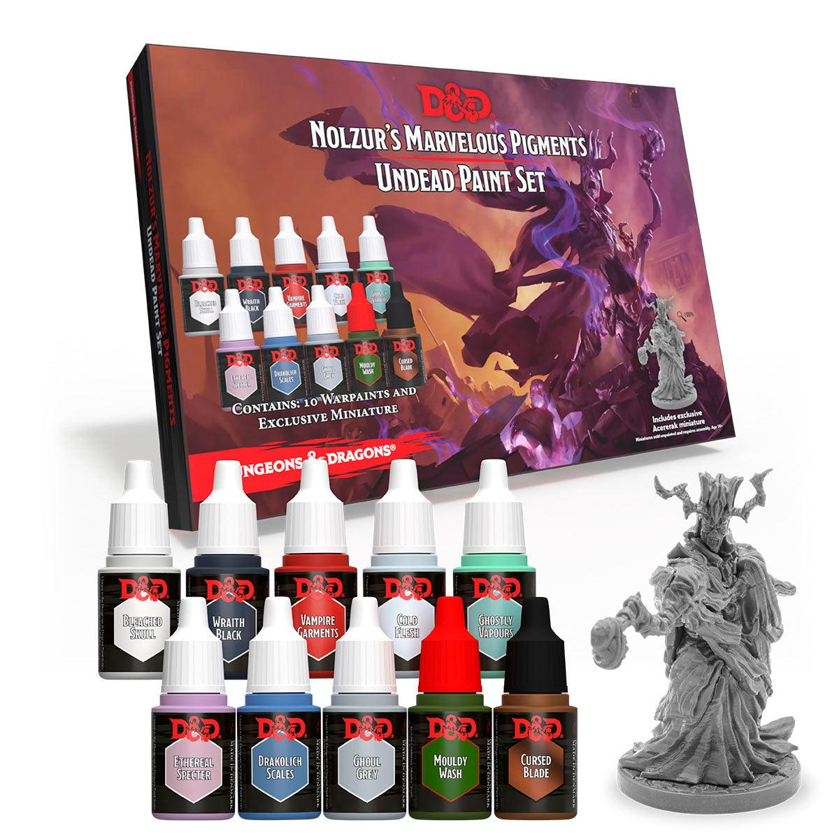 D&D: Nolzur's Marvelous Pigments Underdark Paint Set - Mini Megastore